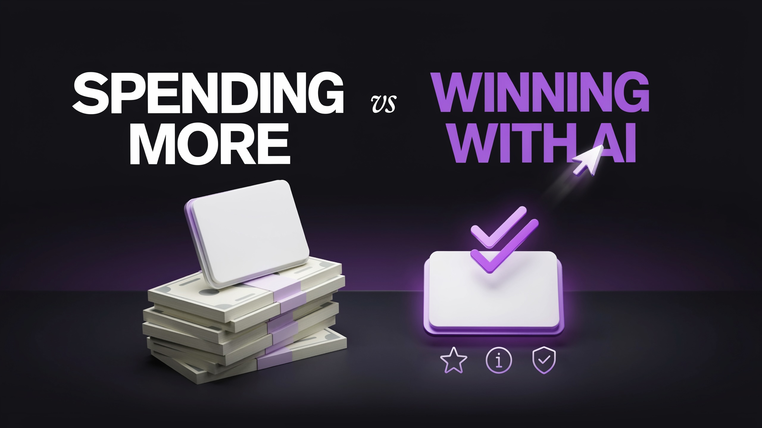 Spending More vs Winning with AI